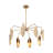 Ivis 8 - Light Dimmable Geometric Chandelier