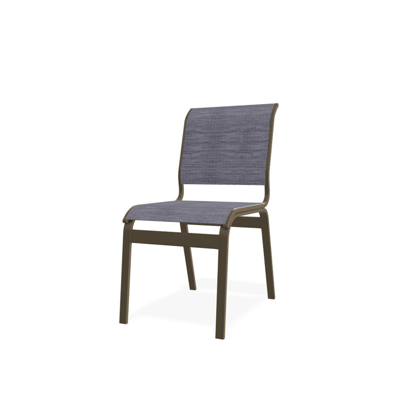 Chaise d'appoint de salle à manger Hiraku, Bois de plage texturé, Brooks