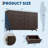 54" Fluted 8 Drawer Dresser with Curved Design & Metal Handles, Wood Storage Chest-878970410