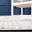 Tapis abstrait ivoire / gris-483982833