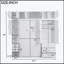 Lit escamotable avec casiers et armoires escamotables-1922337600