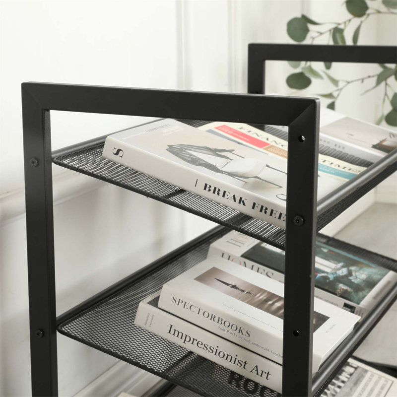 3-Tier Adjustable Shoe Rack, Freestanding Organizer With Wide Mesh Shelves For Efficient Entryway Storage
