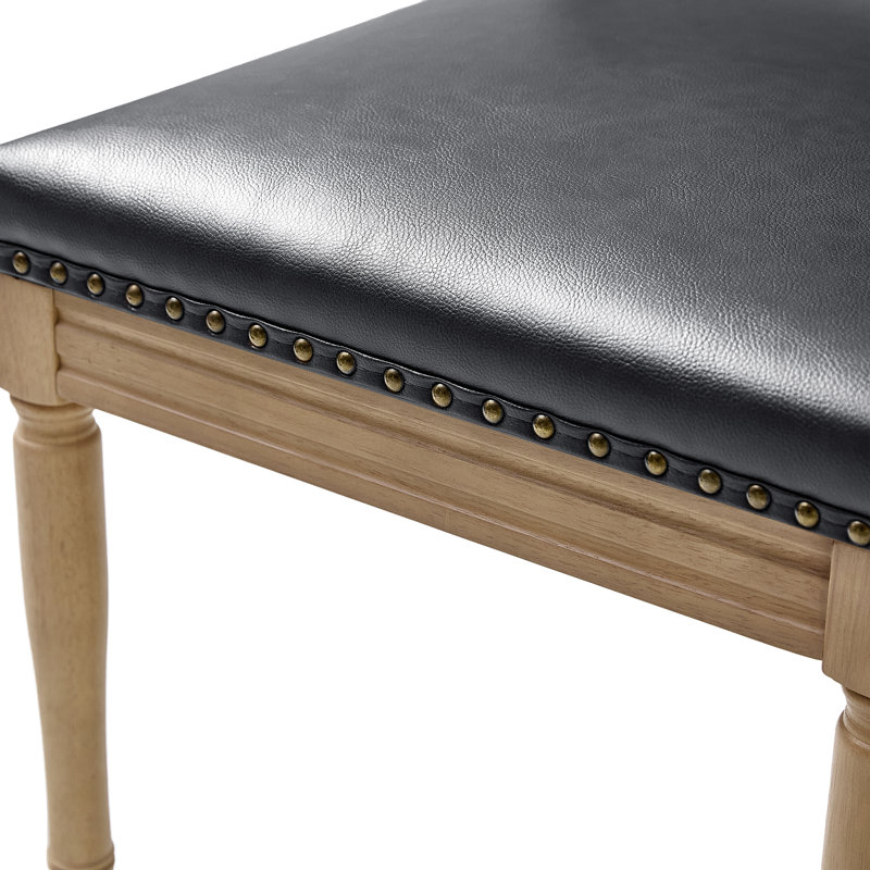 Chaise de salle à manger Quennel, Noir