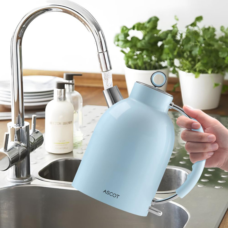 Bouilloire électrique 1,5 L 1500 W, Bleu clair