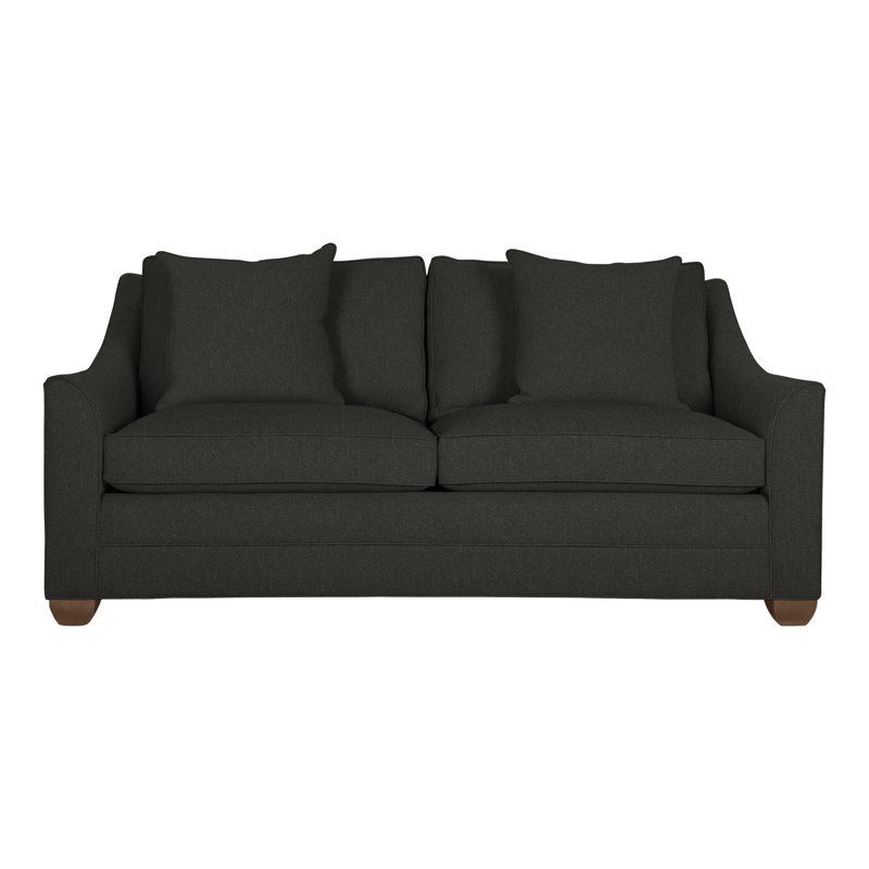 Canapé central 79 po Nicholas, La Havane, Perigold ‑ flanelle gris anthracite Aspen