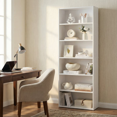 Sylvan 6 Tier 63" H x 24" W Standard Bookcase