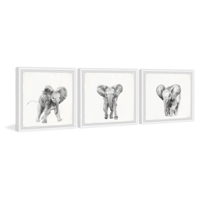 «Jennifer Exciting Baby Triptych», ensemble de 3 pièces encadrées