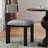 Mathel Modern Fabric Upholstered Armless Dining Chairs with Sleek Metal Legs-466215533-468497253
