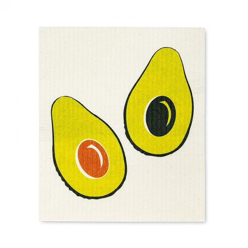 Ensemble de 2 lavettes Avocadoes