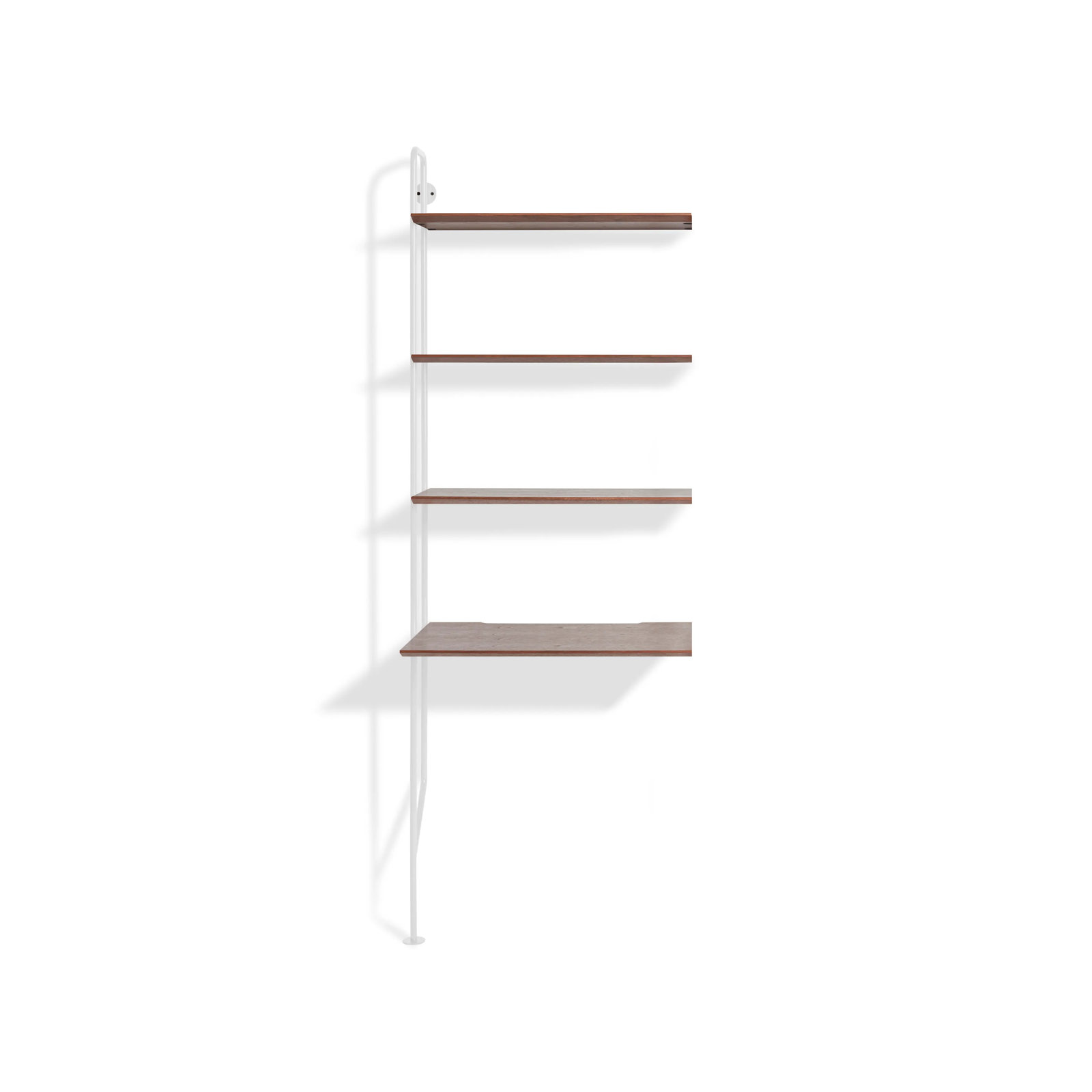 Hitch Office Set, White, Walnut