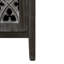 Buffet Modern Farmhouse avec 2 tiroirs, armoires à portes en verre, porte-bouteilles en verre et à vin, parfait pour la cuisine et la salle à manger-1433857443
