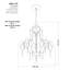 Etosha 5 - Light Dimmable Empire Chandelier