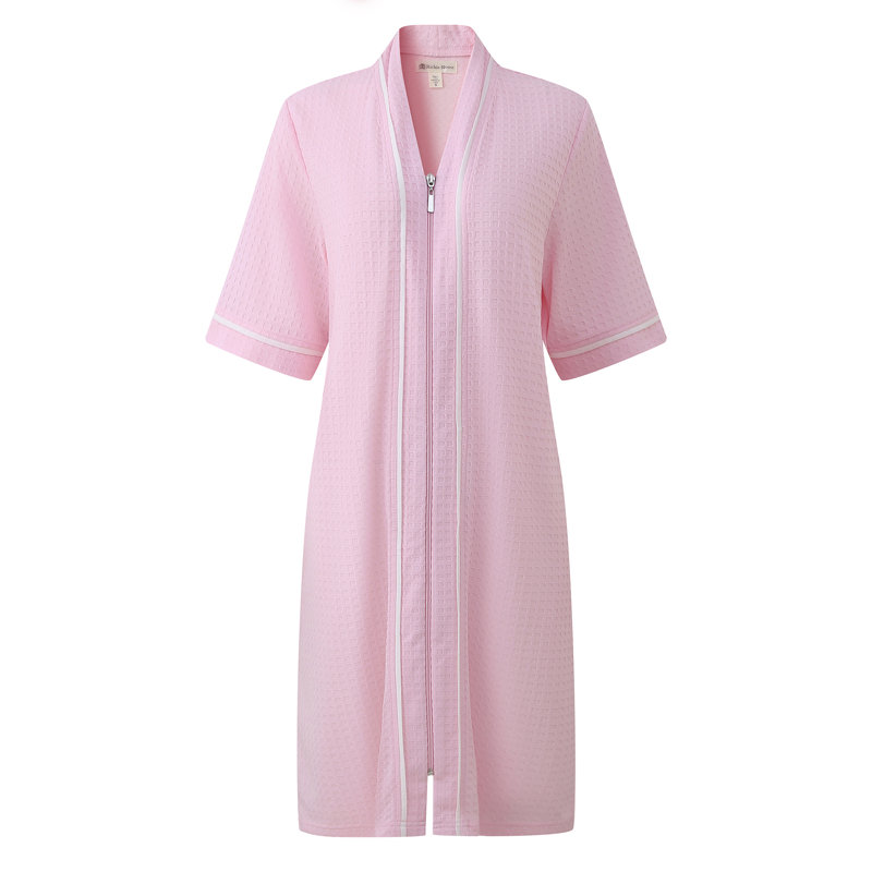 Peignoir mi-mollet avec poches Kendric, Rose, TG
