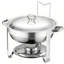4.5L Round Stainless Steel Chafing Dish Buffet Set