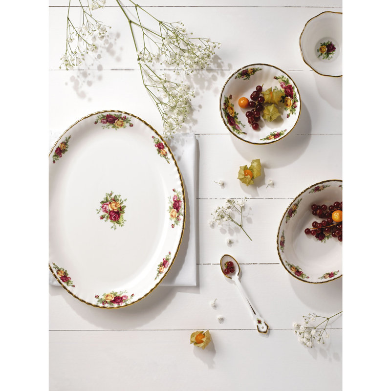 Royal Albert Old Country Roses Platter, 13"