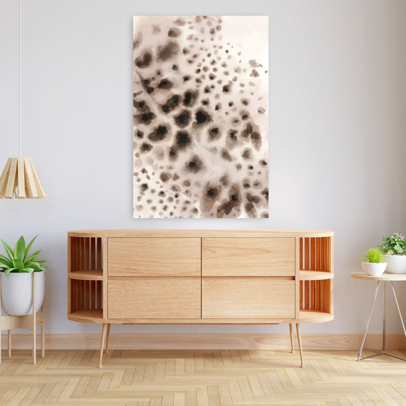 Jagged Elegance, art organique abstrait éthéré, H 48 po x l 32 po