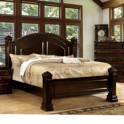 Aamina Solid Wood Bed