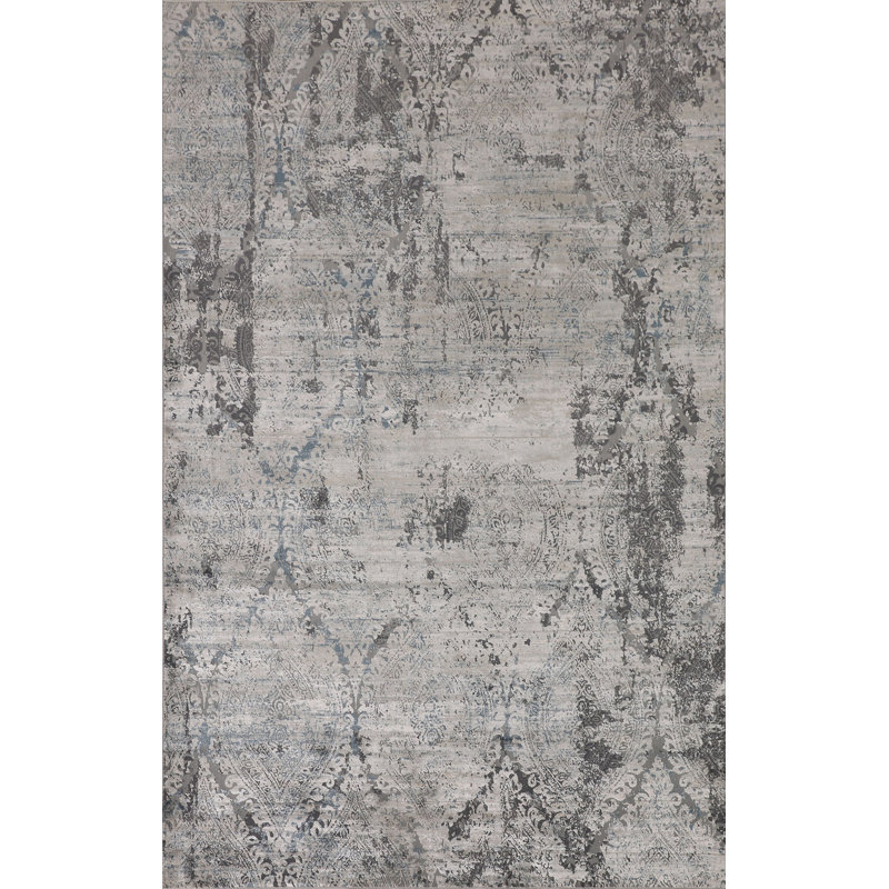Tapis abstrait turc 5 x 8