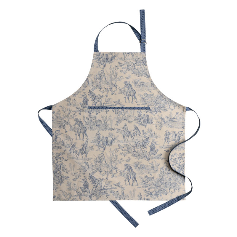 Tablier 100% coton 27,50 po x 31,50 po Maison d 'Hermine