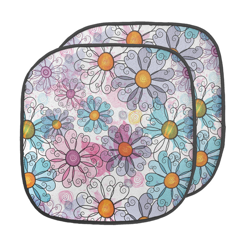 Outdoor 1.38'' Dining Chair Seat Cushion, Black/Gray
