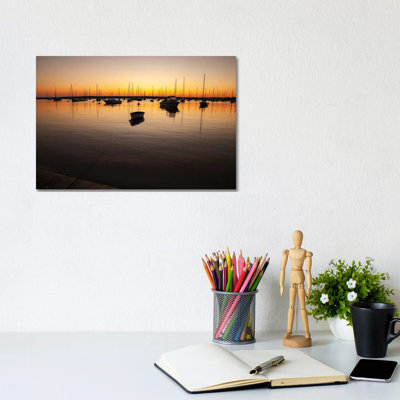 Marthas Vineyard Sunset II by Aledanda - Wrapped Canvas Gallery-Wrapped Canvas Giclée