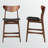 Osmos Modern Fabric Counter Stools in Black/Brown, 35.94'' H X 18.53'' W X 19.72'' D (Set of 2)-10032022