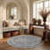 Calidia Power Loom Dark Gray/Cream Rug