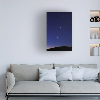 Art mural sur toile tendue - Royce Bair «Dream Like Lunar Colors» pour décoration de salon, de chambre à coucher ou de bureau - 22 x 32
