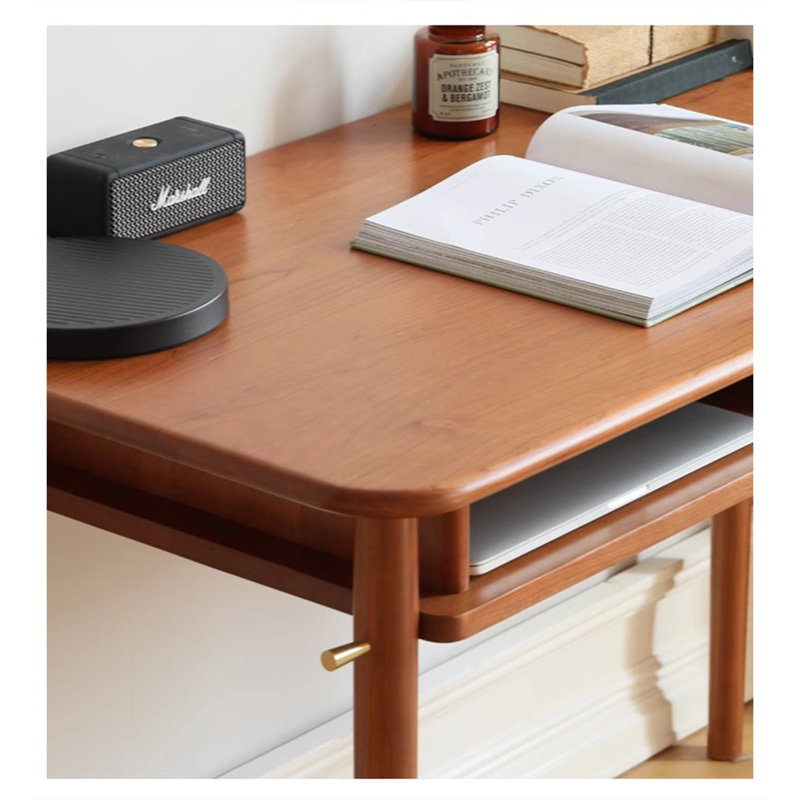 Bureau d'ordinateur Minimalist, H 3,94 po x l 31,5 po x P 19,29 po