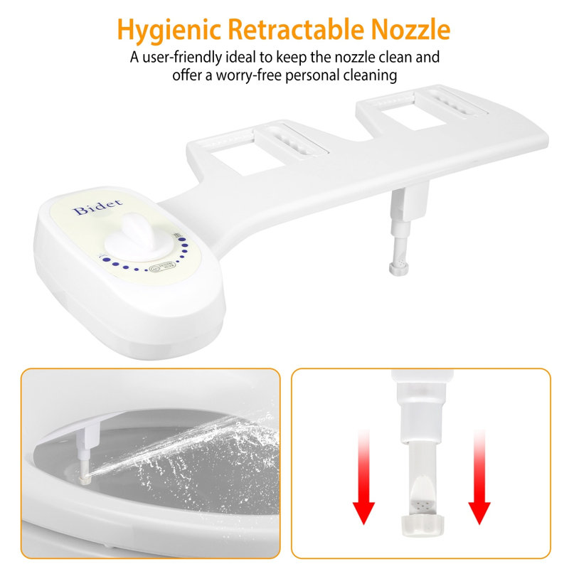 Horizontal Bidet Faucet