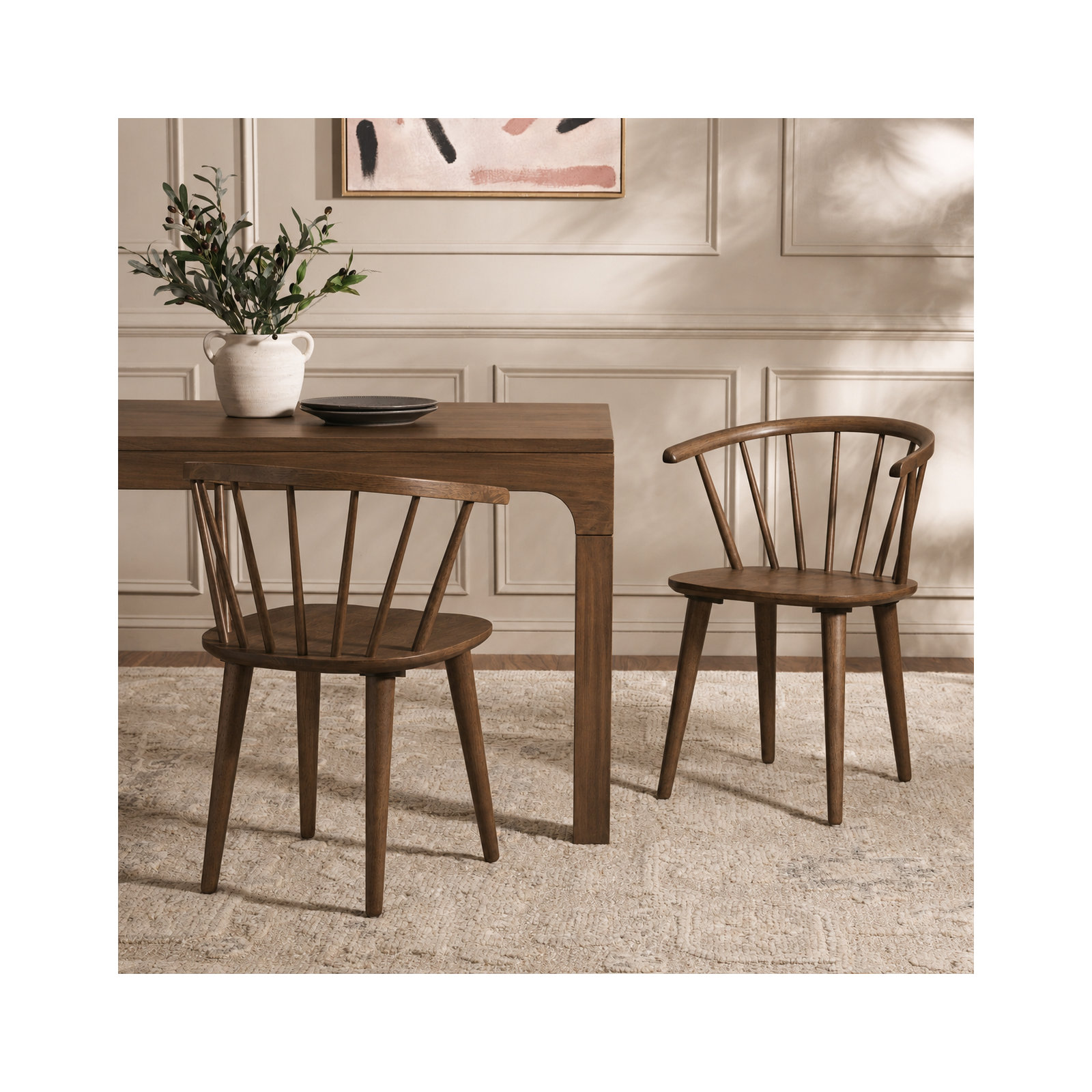 Sheffield Solid Wood Dining Chair, Honey