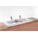 Cube 48" Single Bathroom Vanity Top with Sink in White