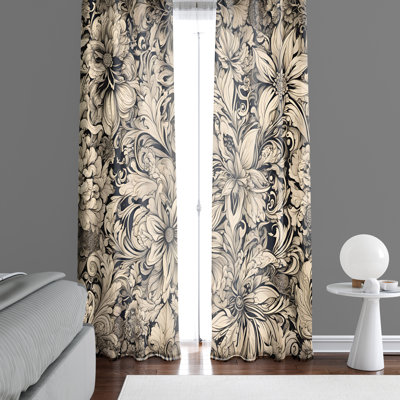 Semi Sheer Curtain Pair