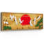 Crane, coucher de soleil, style japonais traditionnel, art moderne-111695709-100937282