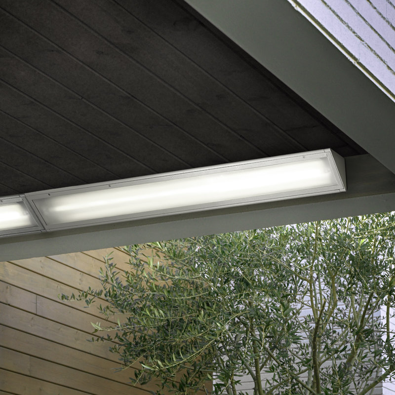 Magrans White Outdoor Flush Mount