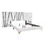 Grand lit mural en velours blanc Zoelys-121417759-96056548
