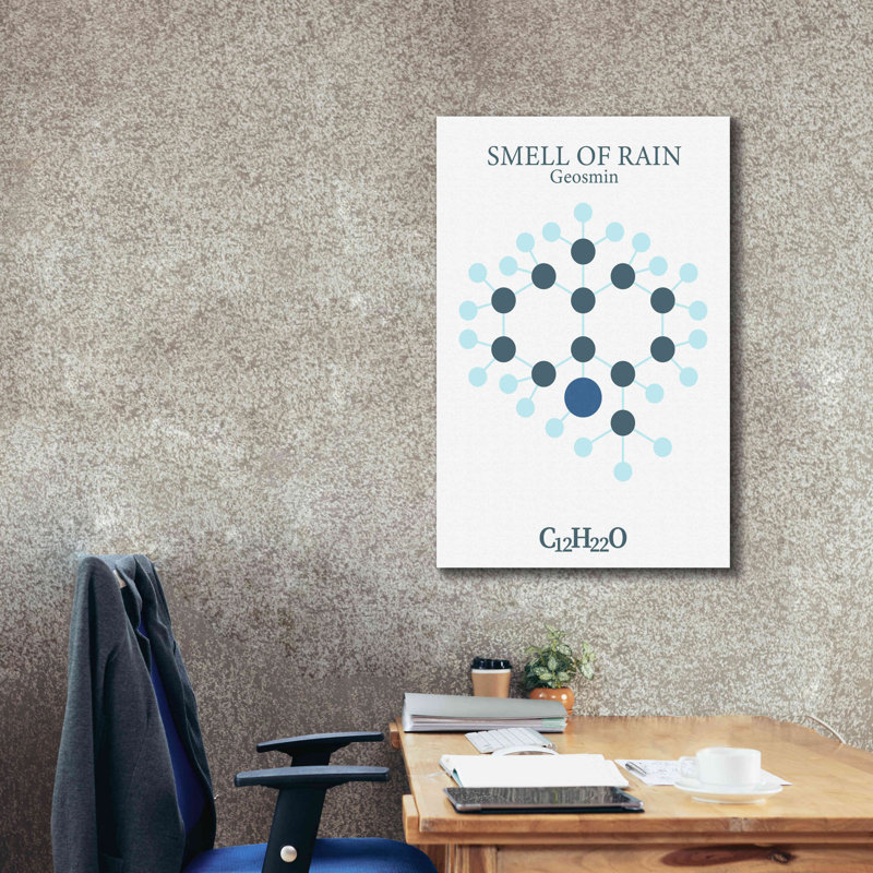 «Smell Of Rain Molecule» par Maxim, H 40 po x l 26 po x P 1,5 po