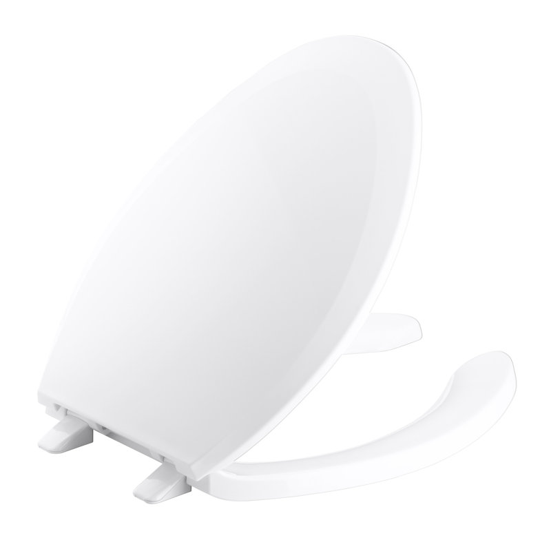 Kohler Lustra Elongated Toilet Seat, White