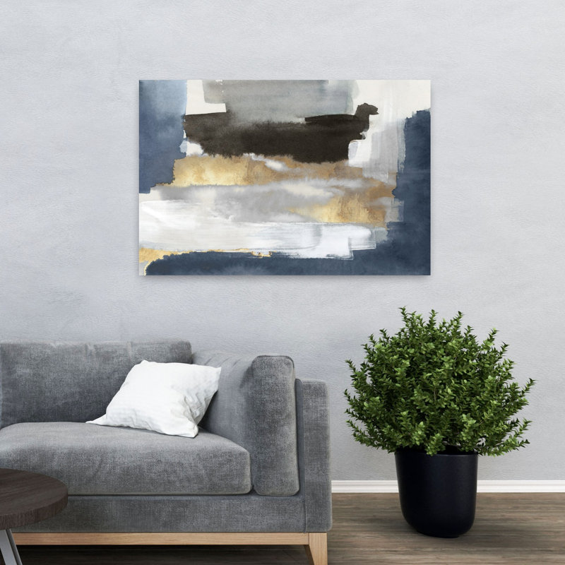 Art urbain moderne abstrait Nikka, H 32 po x l 48 po