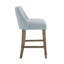 Tabouret de comptoir rembourré Bedford Delaney