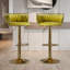 Tabouret de bar pivotant avec dossier Ginko-879315310-882844513