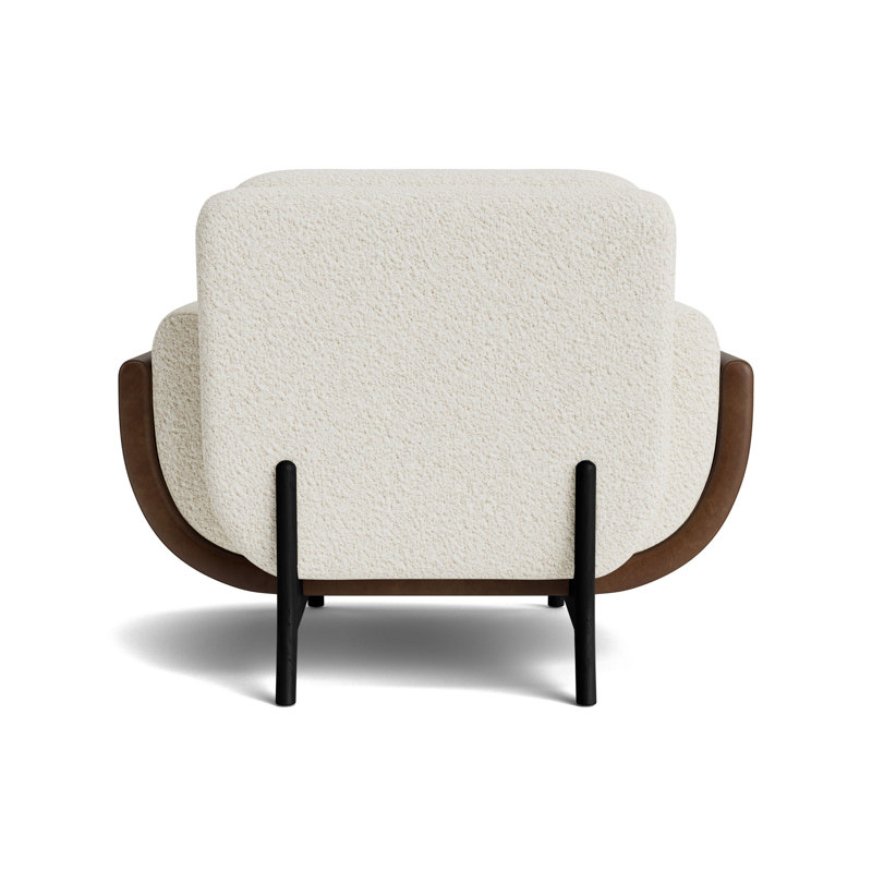 Regatta Chair, Berber - Cream/Bedford - Tobacco, Black