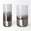 Vase 12 "en verre argenté brossé-705308944