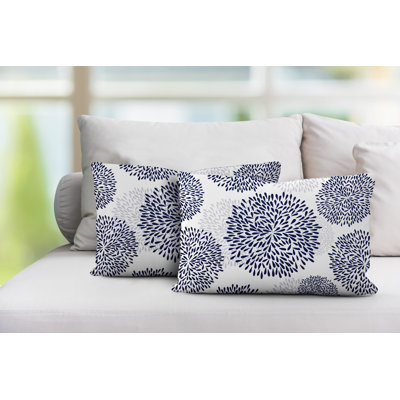 No Decorative Addition Outdoor Reversible Throw Pillow