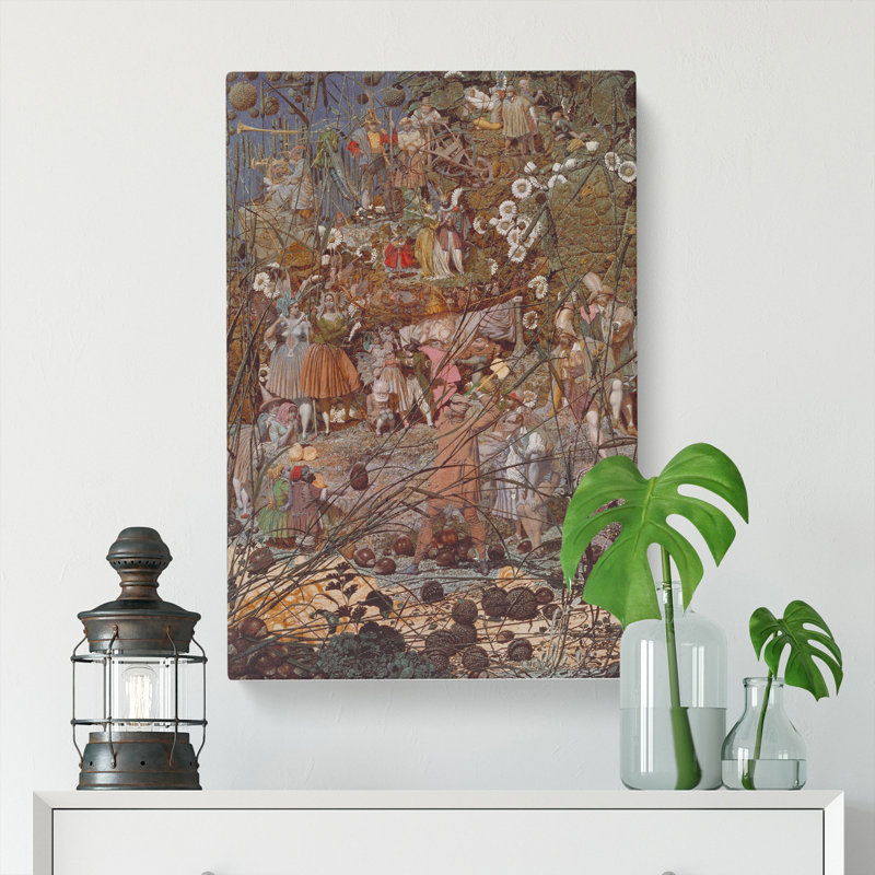 The Fairy Feller's Master Stroke by Richard Dadd - Wrapped Canvas Painting, 50cm H x 35cm W x 3cm D