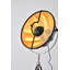 Lampe trépied transitionnelle noire 1 lumière 