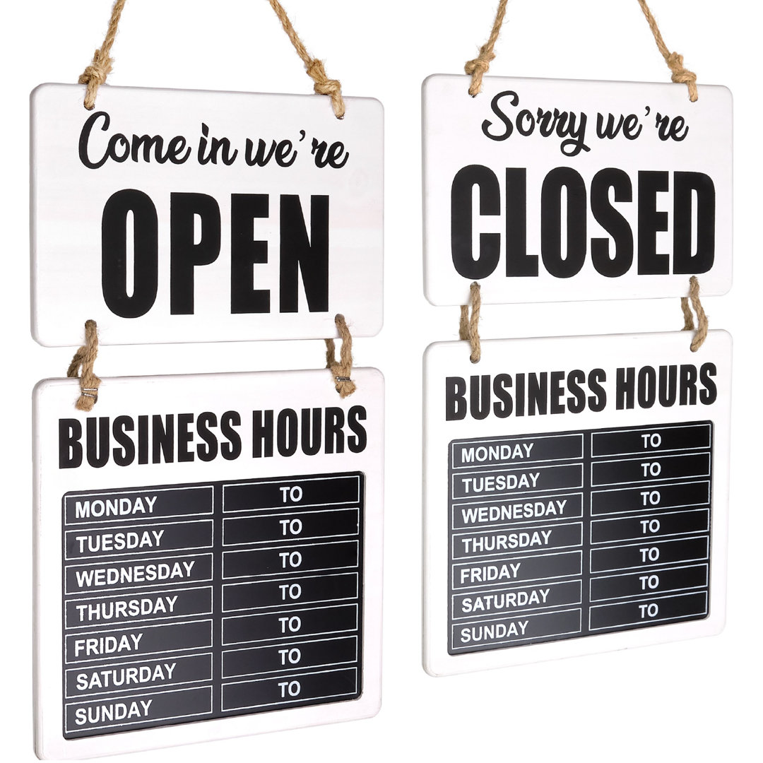 Open/Closed Sign Excello Global Products
