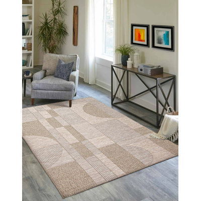 Tapis taupe Bodhi
