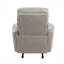 Chaise berçante inclinable en microfibre polie 1pc
