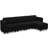 Upholstered Modular Sofa Sectional With Ottoman-1391795211